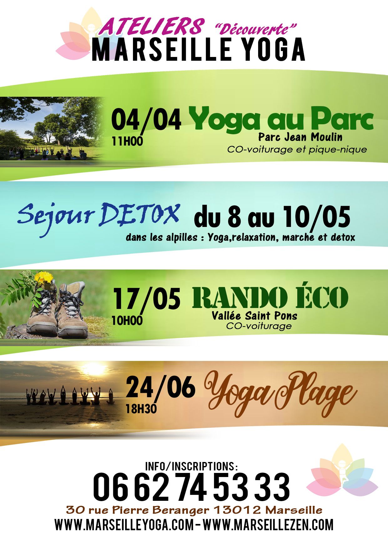 Ateliers decouverte Marseille yoga